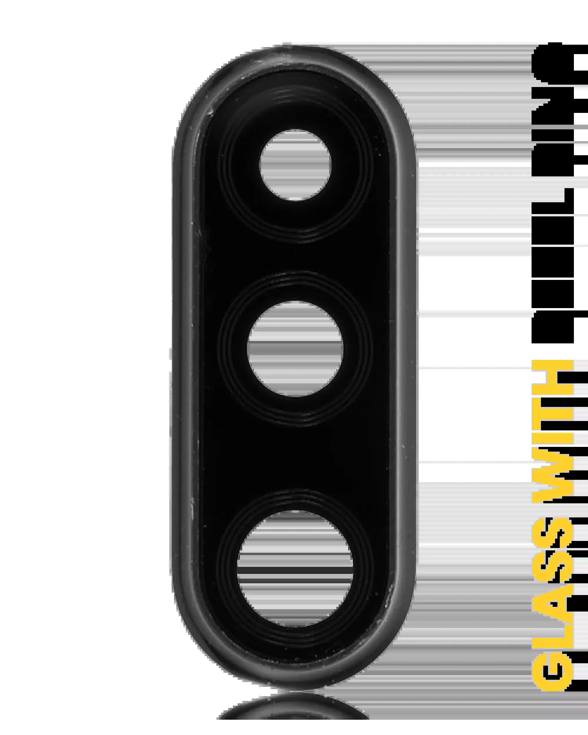 Rückkamera-Glas mit Blendenring für Huawei P30 Lite (Midnight Black) (6GB RAM)