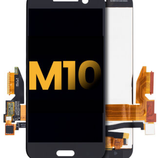 LCD Display ohne Rahmen für HTC M10 (professionell aufgearbeitet) (Black (Schwarz))