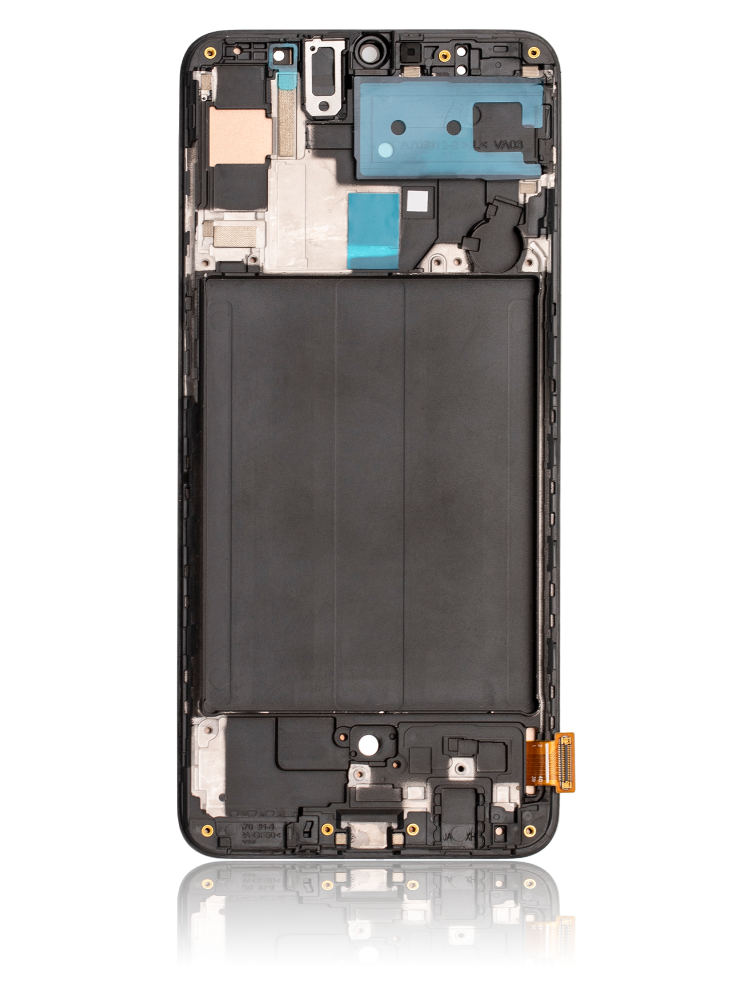 LCD Display mit Rahmen für Samsung Galaxy A70 (A705 / 2019) (ohne Fingerabdrucksensor) (Aftermarket: Incell) – Bild 3