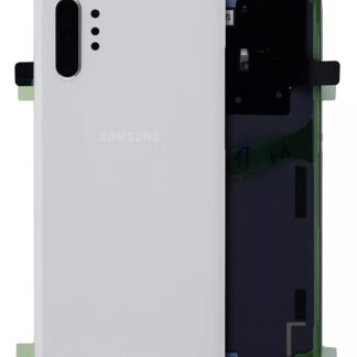 Rückdeckelglas mit Kameraglas für Samsung Galaxy Note 10 Plus / 5G (Service Pack) (Aura White)