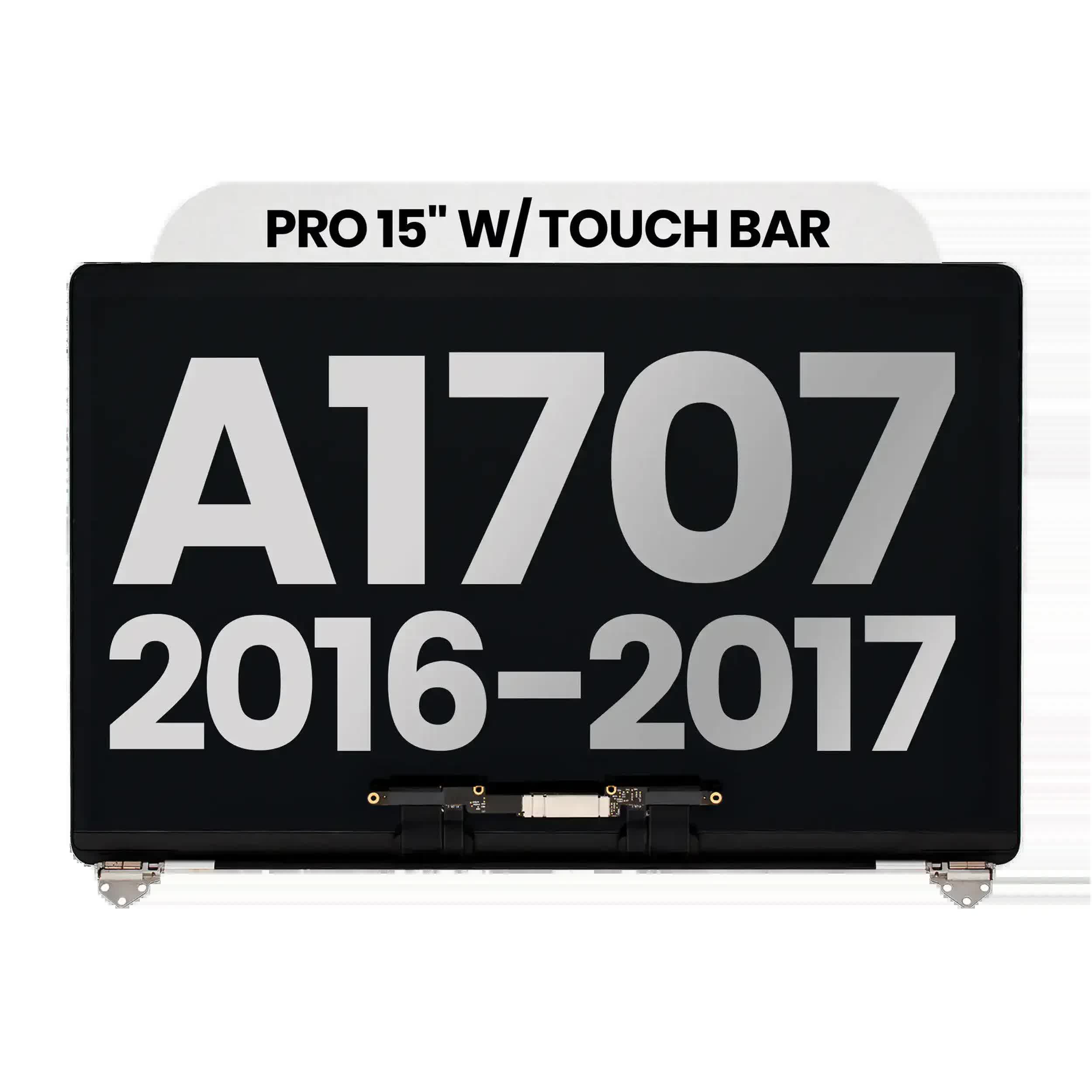 komplette LCD-Displayeinheit für MacBook Pro 15" A1707 (2016-2017) (ausgebautes Originalteil: Grade A) (Silver (Silber))