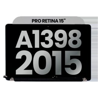 komplette LCD-Displayeinheit für MacBook Pro 15" A1398 (2015) (ausgebautes Originalteil: Grade B)