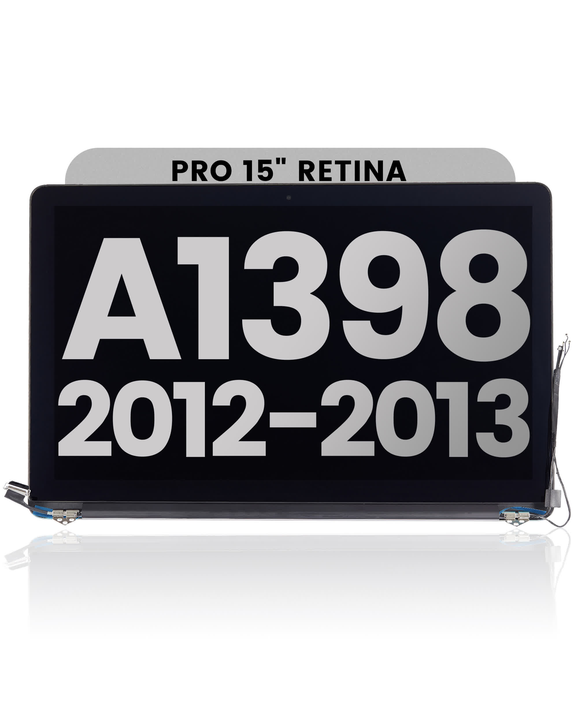 komplette LCD-Displayeinheit für MacBook Pro A1398 (2012-2013) (ausgebautes Originalteil: Grade A)