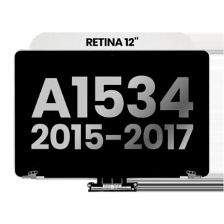 komplette LCD-Displayeinheit für MacBook 12" A1534 (2015-2017) (ausgebautes Originalteil: Grade A) (Silver (Silber))