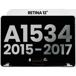 komplette LCD-Displayeinheit für MacBook 12" A1534 (2015-2017) (ausgebautes Originalteil: Grade B) (Space Gray)