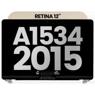 komplette LCD-Displayeinheit für MacBook 12" A1534 (2015) (ausgebautes Originalteil: Grade A) (Gold)