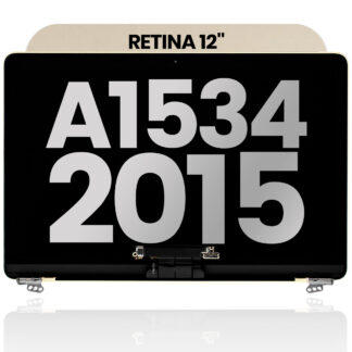 komplette LCD-Displayeinheit für MacBook 12" A1534 (2015) (ausgebautes Originalteil: Grade B) (Gold)