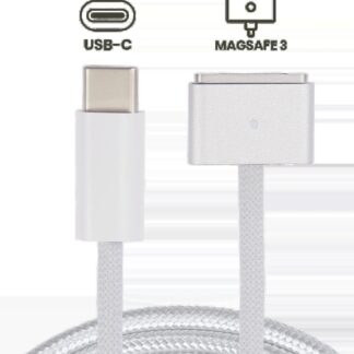 Apple 140W USB-C to MagSafe 3 Ladekabel für MacBook Pro / MacBook Air (2m, 6.6ft) (Original Grade A, Bulk-Verpackung) (Silver (Silber))