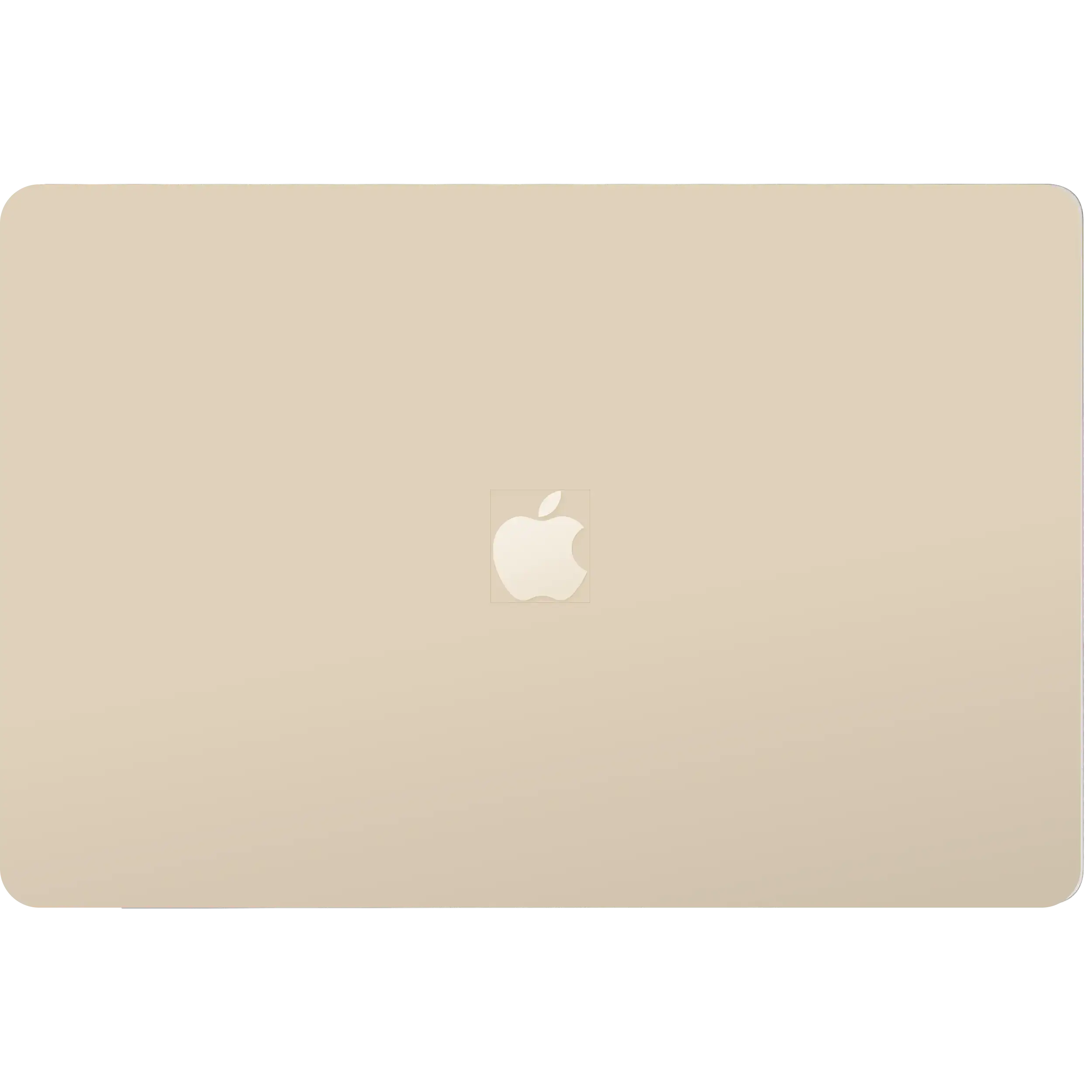 komplette LCD-Displayeinheit für MacBook Air 13" (A2681 / Mid 2022) (vormontiert Lid Angle Sensor Kabel) (ausgebautes Originalteil: Grade B) (Starlight) – Bild 4