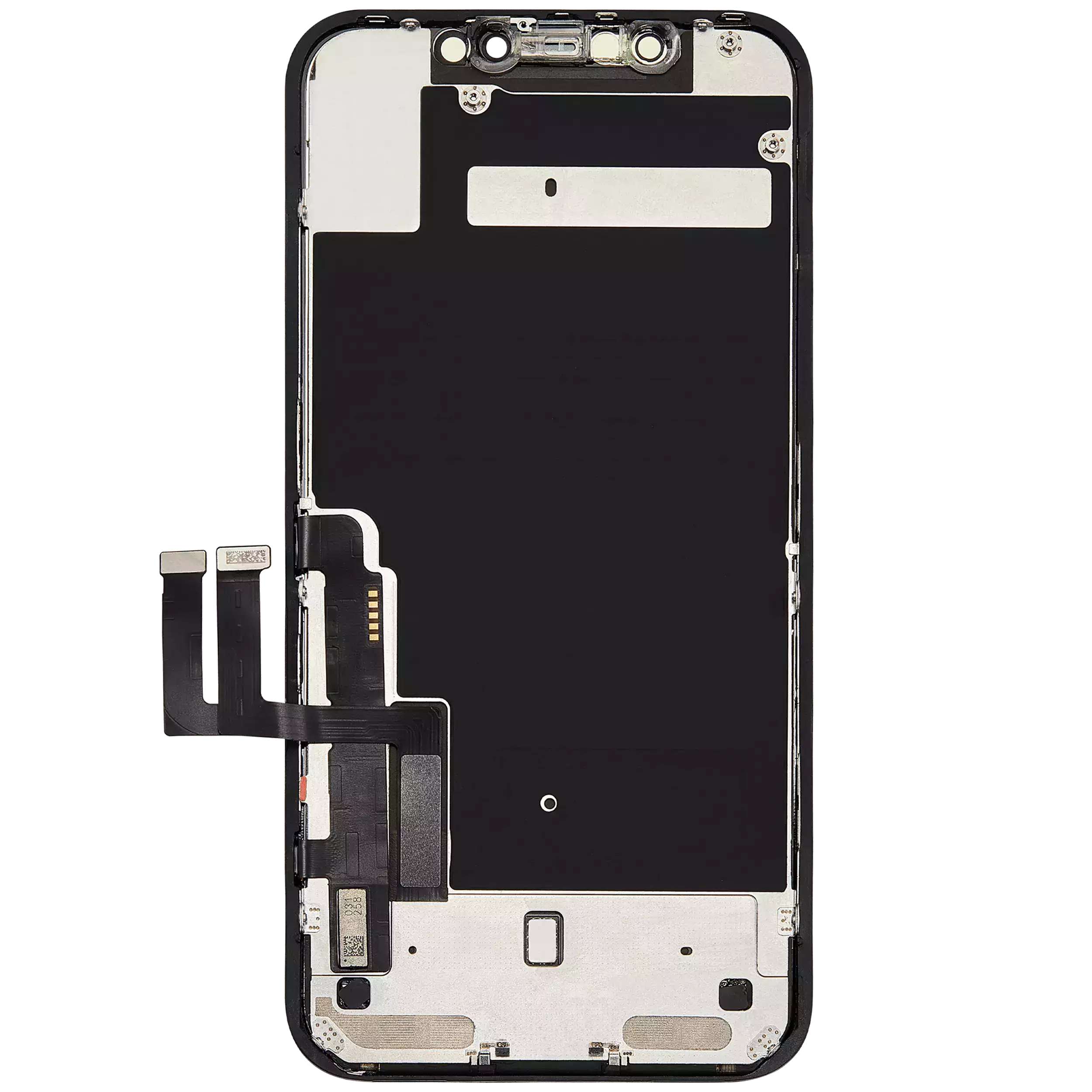 LCD Display mit Stahlplatte vormontiert für iPhone 11 (professionell aufgearbeitet) – Bild 3
