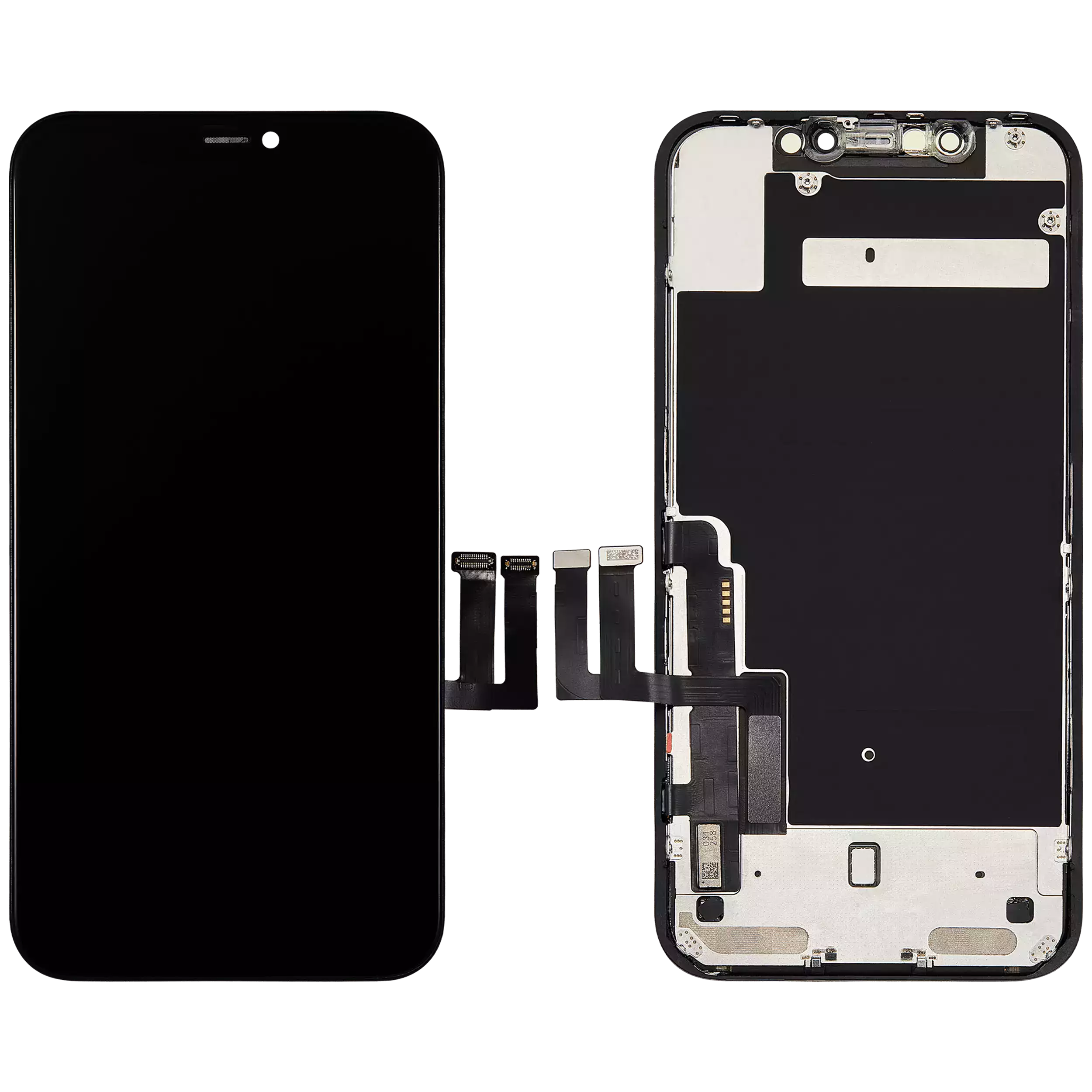 LCD Display mit Stahlplatte vormontiert für iPhone 11 (professionell aufgearbeitet) – Bild 4