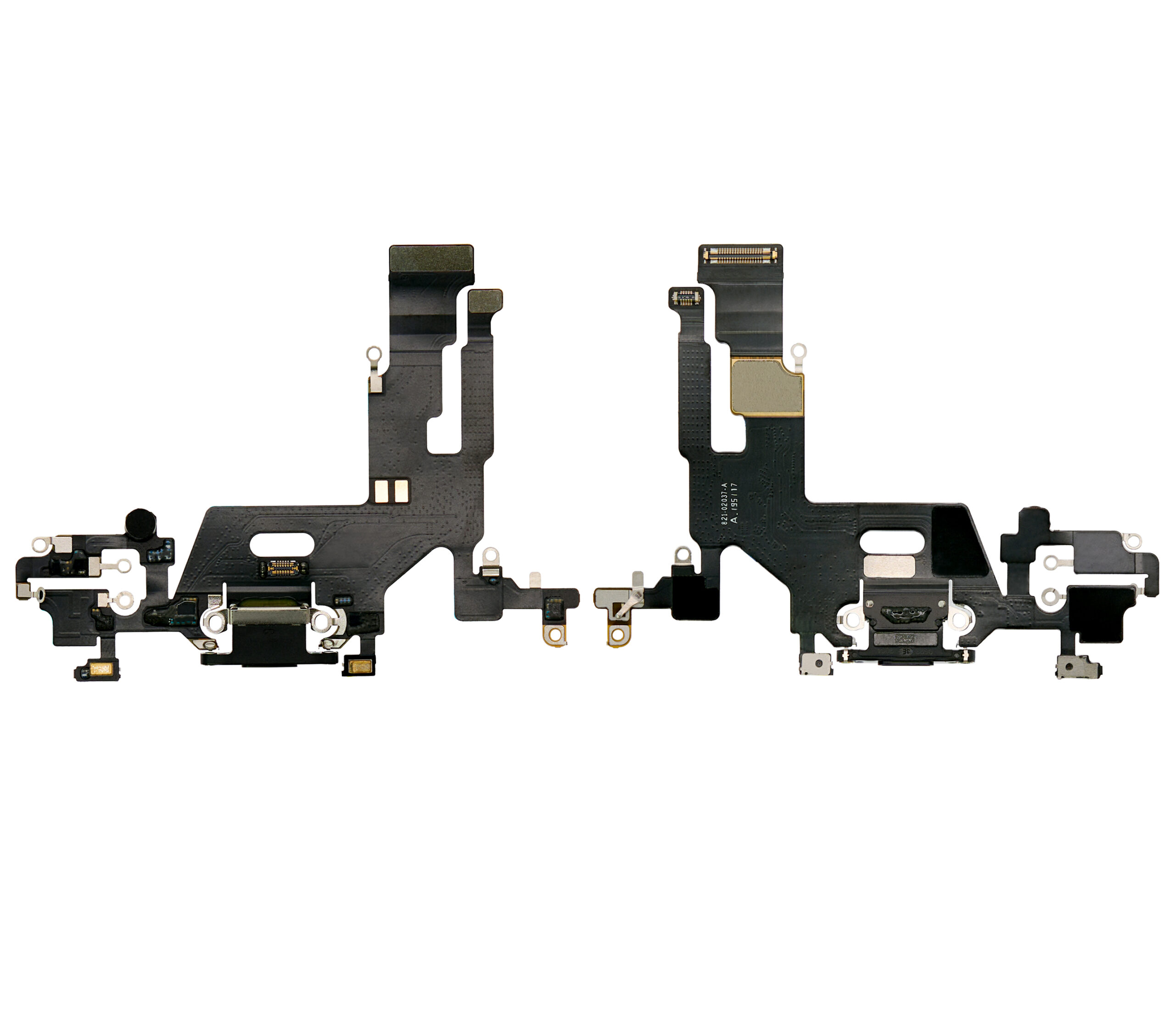 Ladebuchse Flexkabel für iPhone 11 (Premium) (Black (Schwarz)) – Bild 2