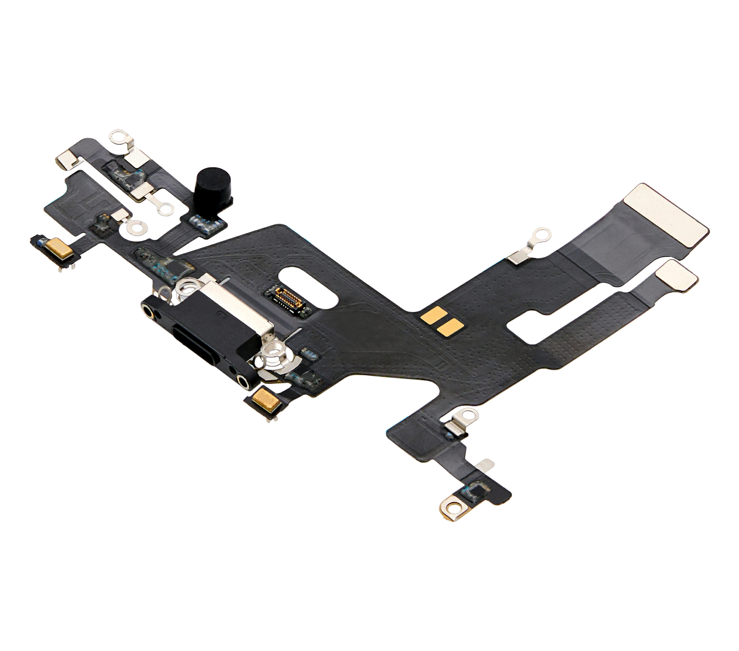 Ladebuchse Flexkabel für iPhone 11 (Premium) (Black (Schwarz)) – Bild 4