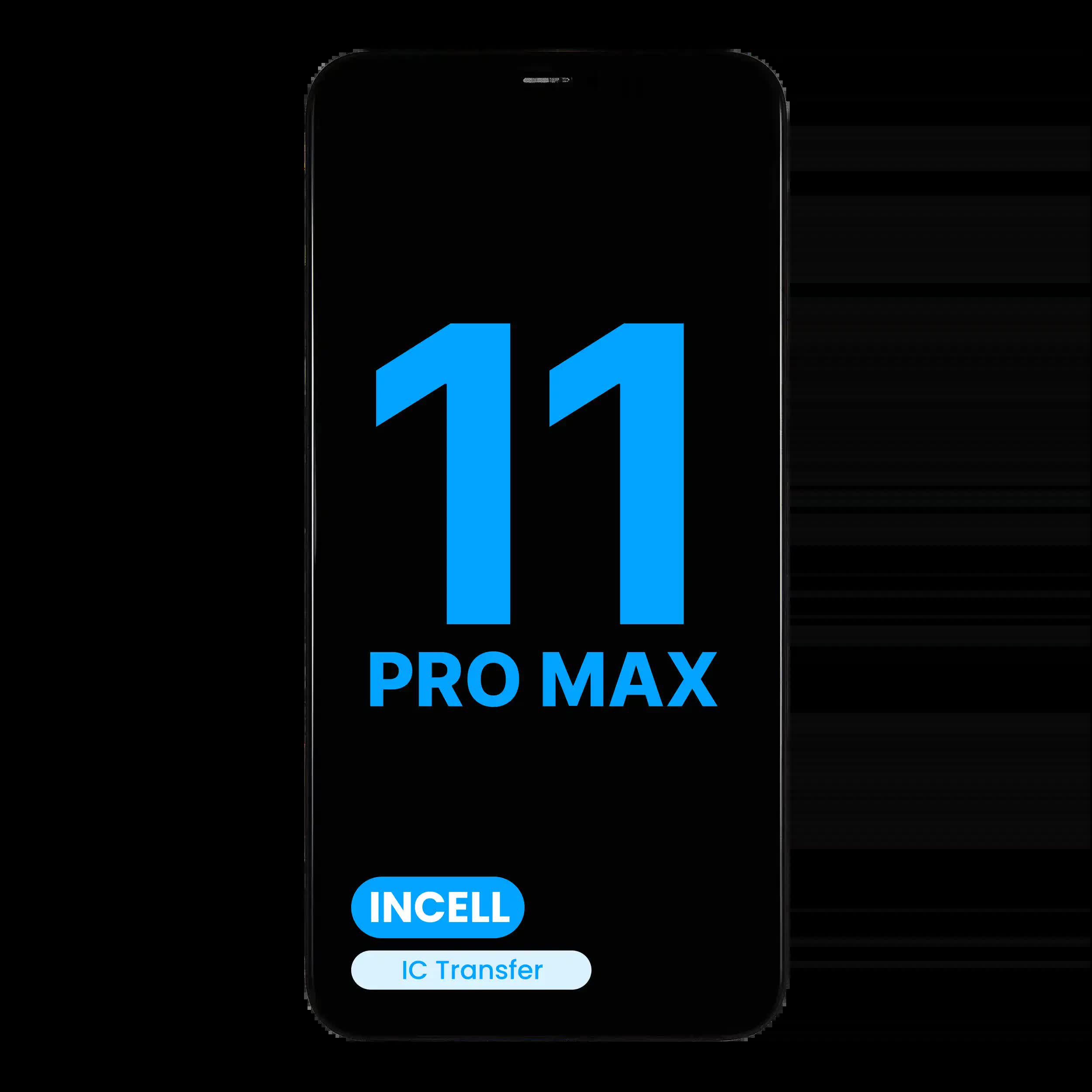 LCD Display für iPhone 11 Pro Max (Aftermarket: AQ7 / Incell)