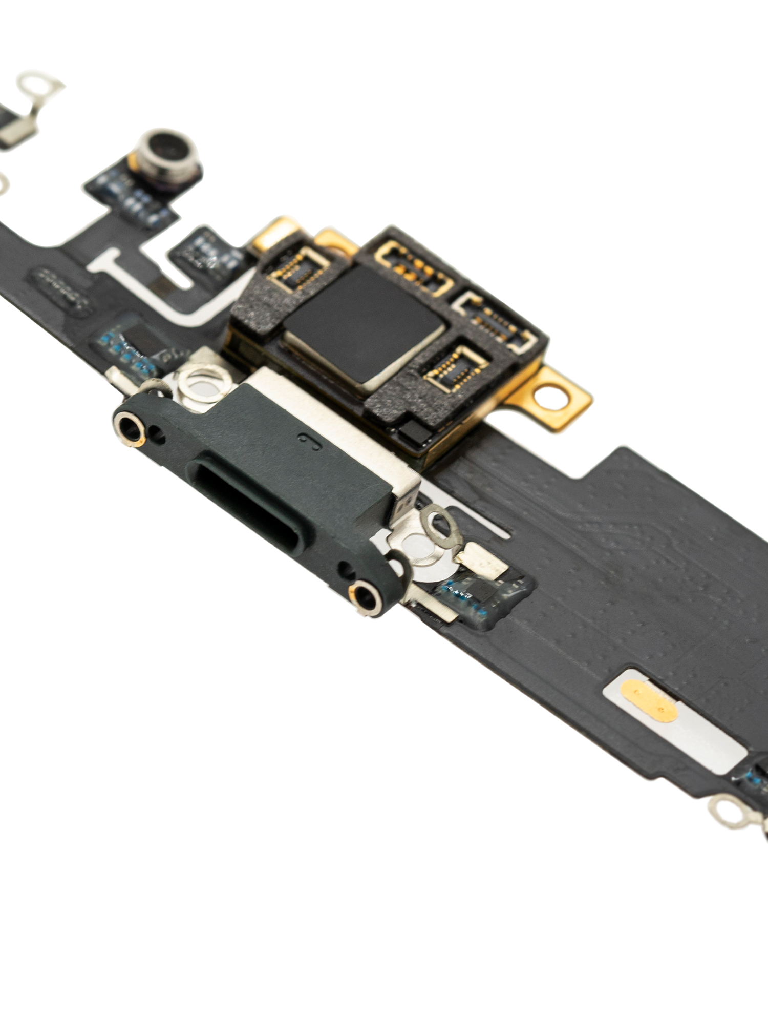 Ladebuchse Flexkabel mit Platine für iPhone 11 Pro Max (Aftermarket Plus) (Midnight Green) – Bild 4