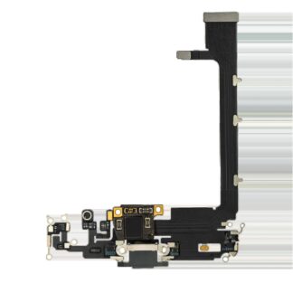 Ladebuchse Flexkabel mit Platine für iPhone 11 Pro Max (Aftermarket Plus) (Midnight Green)