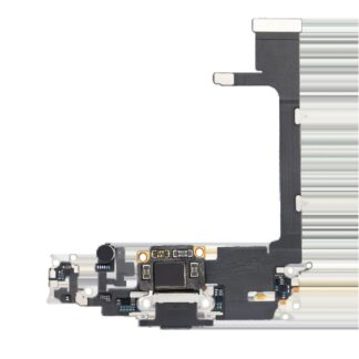 Ladebuchse Flexkabel mit Platine für iPhone 11 Pro (Premium) (Space Gray)
