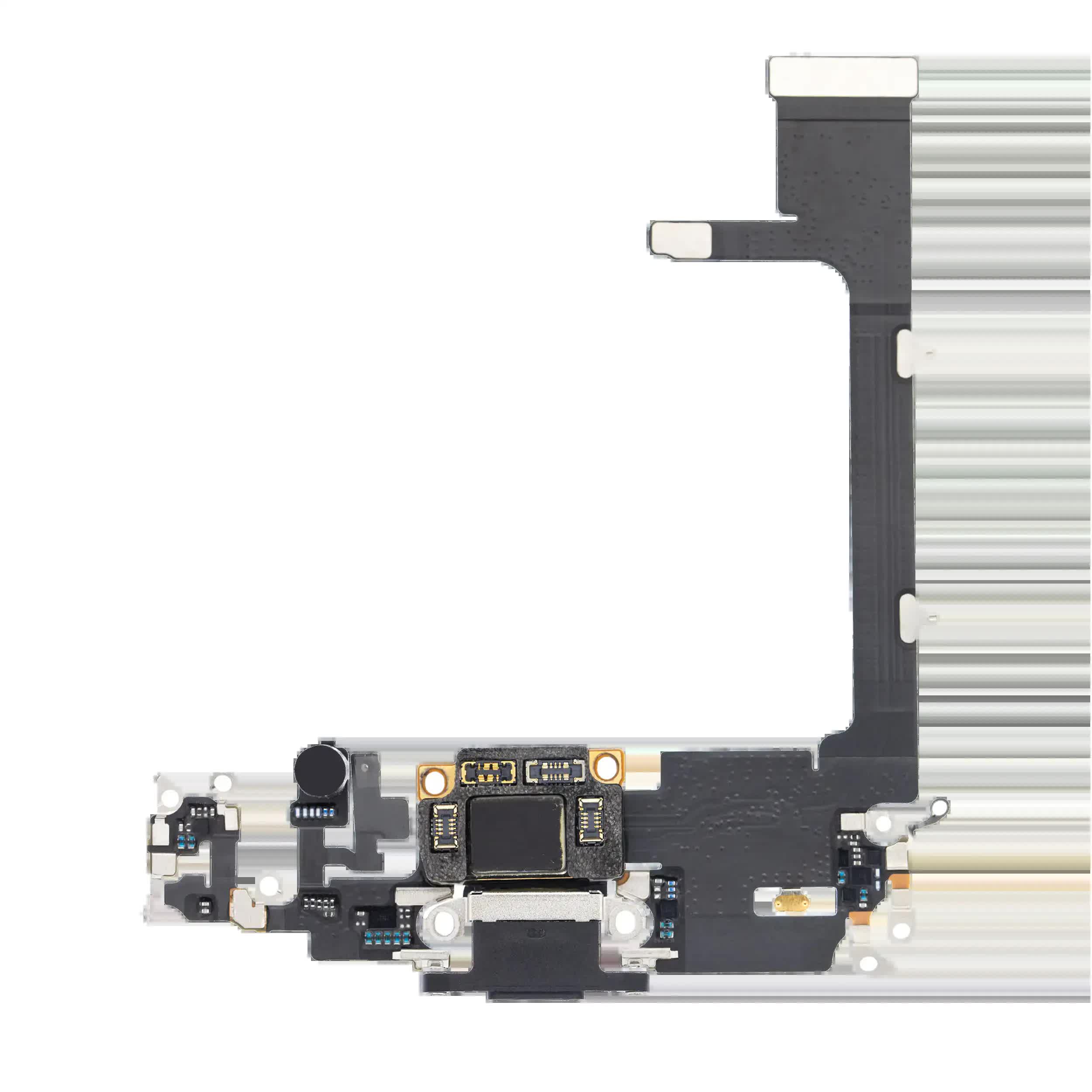 Ladebuchse Flexkabel mit Platine für iPhone 11 Pro (Premium) (Space Gray)