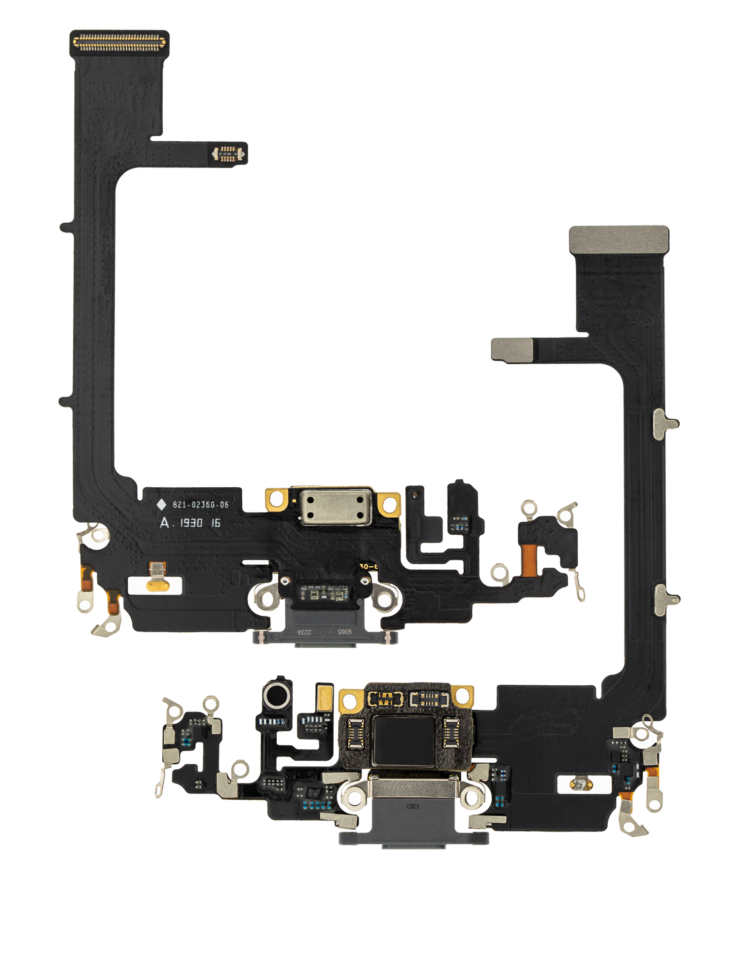 Ladebuchse Flexkabel mit Platine für iPhone 11 Pro (Aftermarket Plus) (Midnight Green) – Bild 2