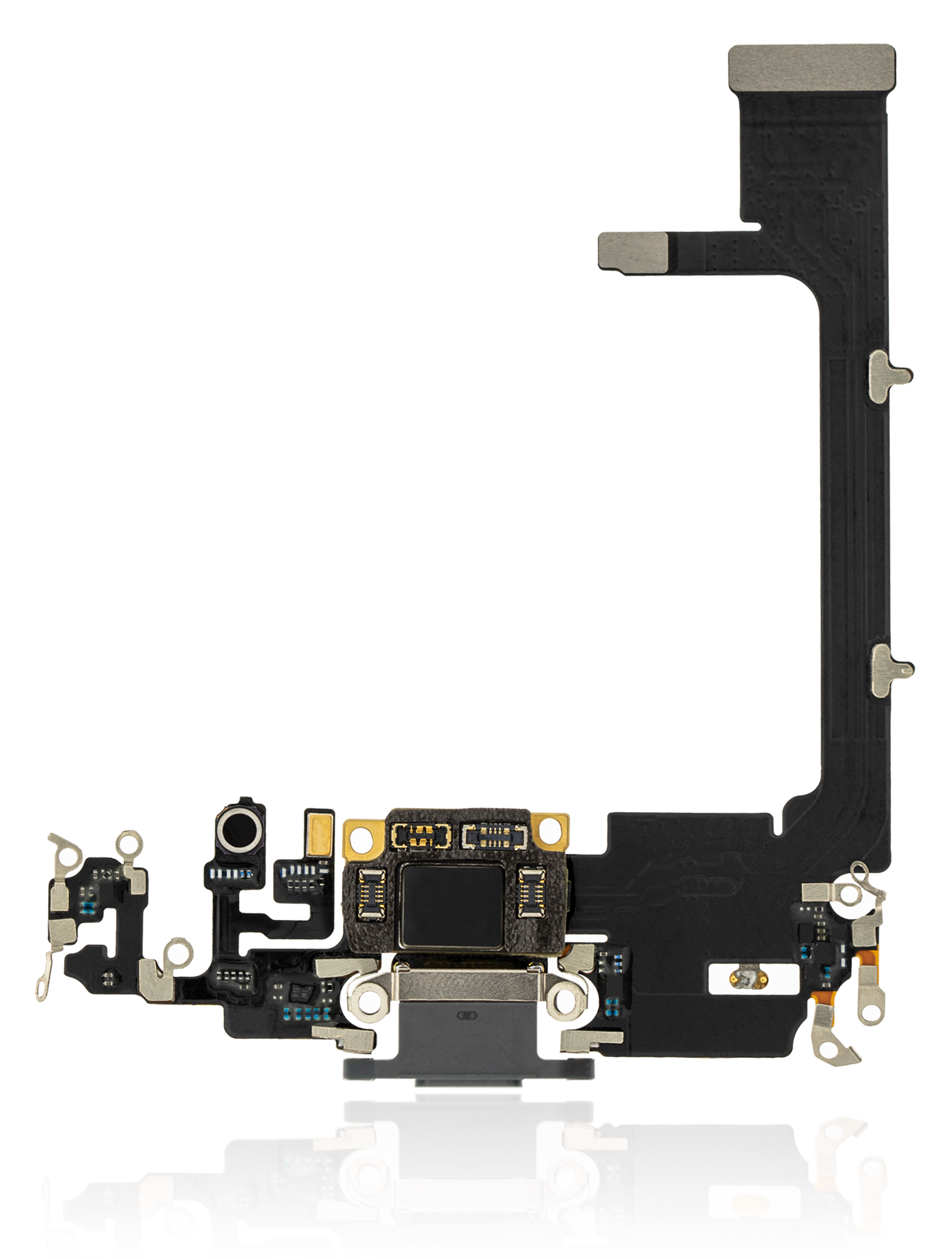 Ladebuchse Flexkabel mit Platine für iPhone 11 Pro (Aftermarket Plus) (Midnight Green) – Bild 3