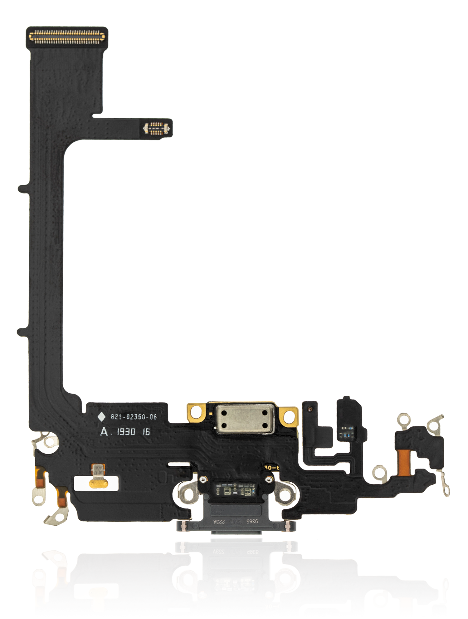 Ladebuchse Flexkabel mit Platine für iPhone 11 Pro (Aftermarket Plus) (Midnight Green) – Bild 4
