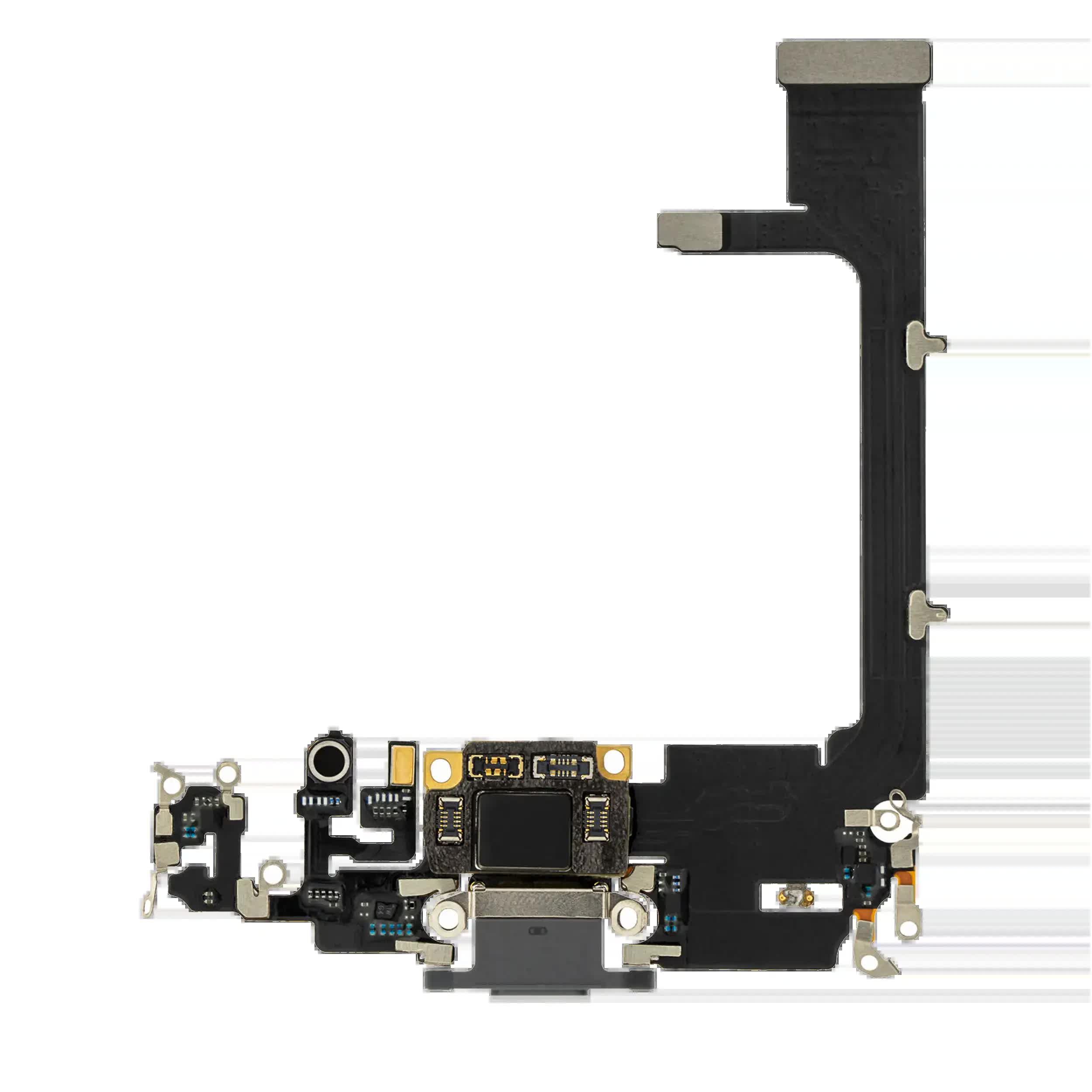 Ladebuchse Flexkabel mit Platine für iPhone 11 Pro (Aftermarket Plus) (Midnight Green)