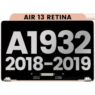 komplette LCD-Displayeinheit für MacBook Air 13" Retina (A1932 / Late 2018 / Early 2019) (ausgebautes Originalteil: Grade B) (Rose Gold)