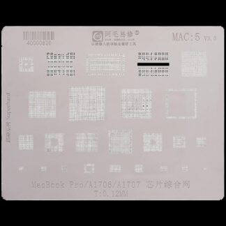 IC Comprehensive Stencil für MacBook Pro 13" / 15" A1706 / A1707 (2016-2017) (MAC 5)