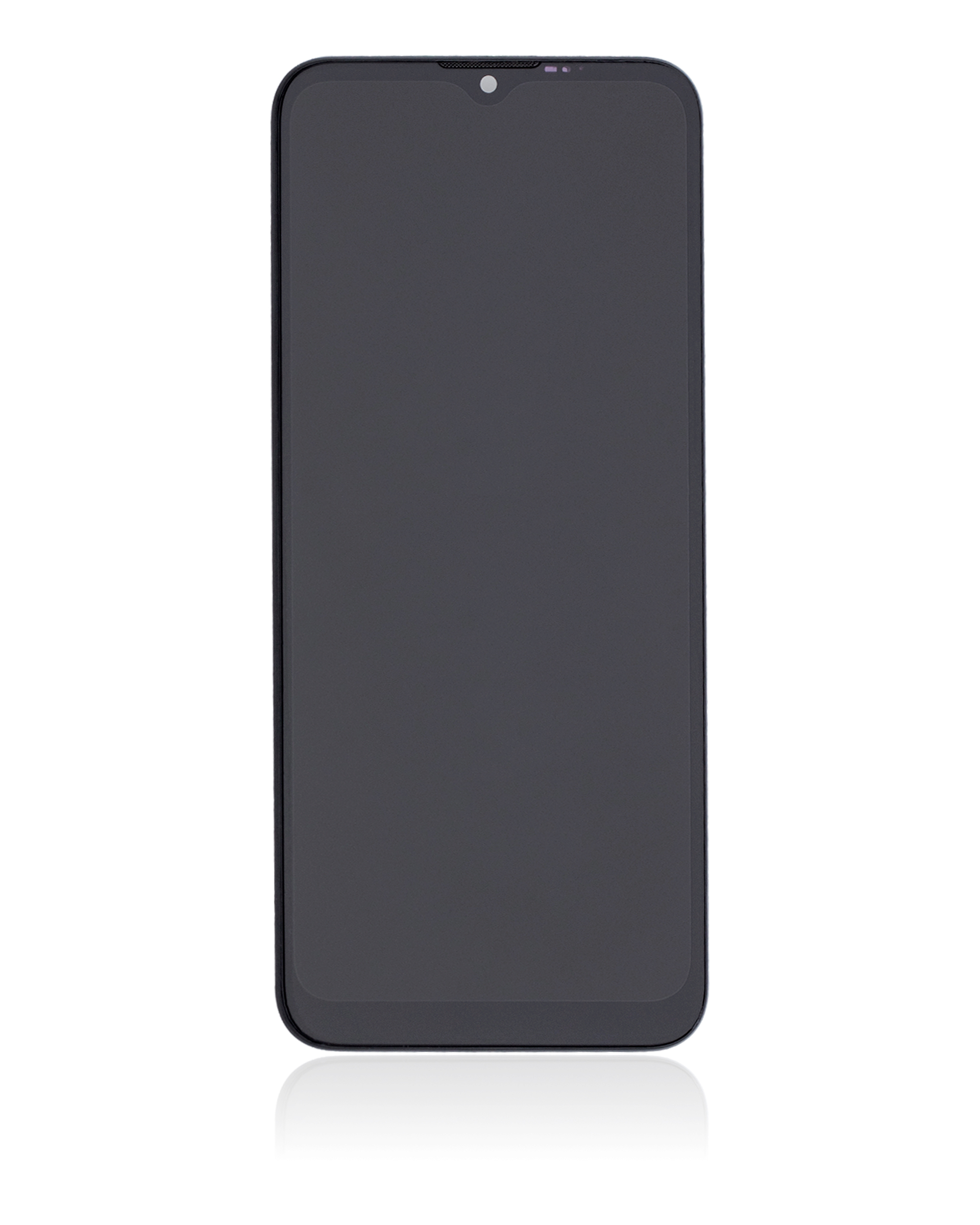 LCD Display mit Rahmen für Motorola Moto G8 Power Lite (XT2055 / 2020) (professionell aufgearbeitet) (Black (Schwarz)) – Bild 3