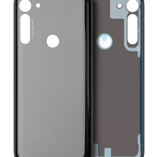 Rückdeckelglas für Motorola Moto G8 Power (XT2041-1 / XT2041-3 / 2020) (Smoke Black)