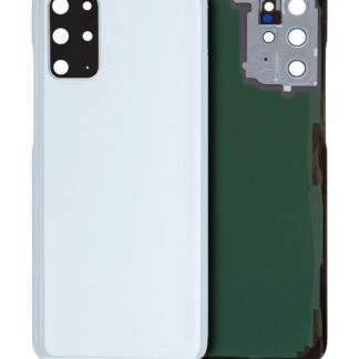 Rückdeckelglas mit Kameraglas für Samsung Galaxy S20 Plus (Service Pack) (Cloud White)