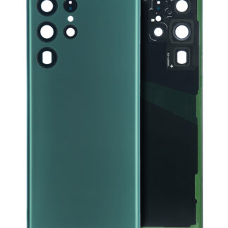 Rückdeckelglas mit Kameraglas für Samsung Galaxy S22 Ultra (Service Pack) (Green (Grün))