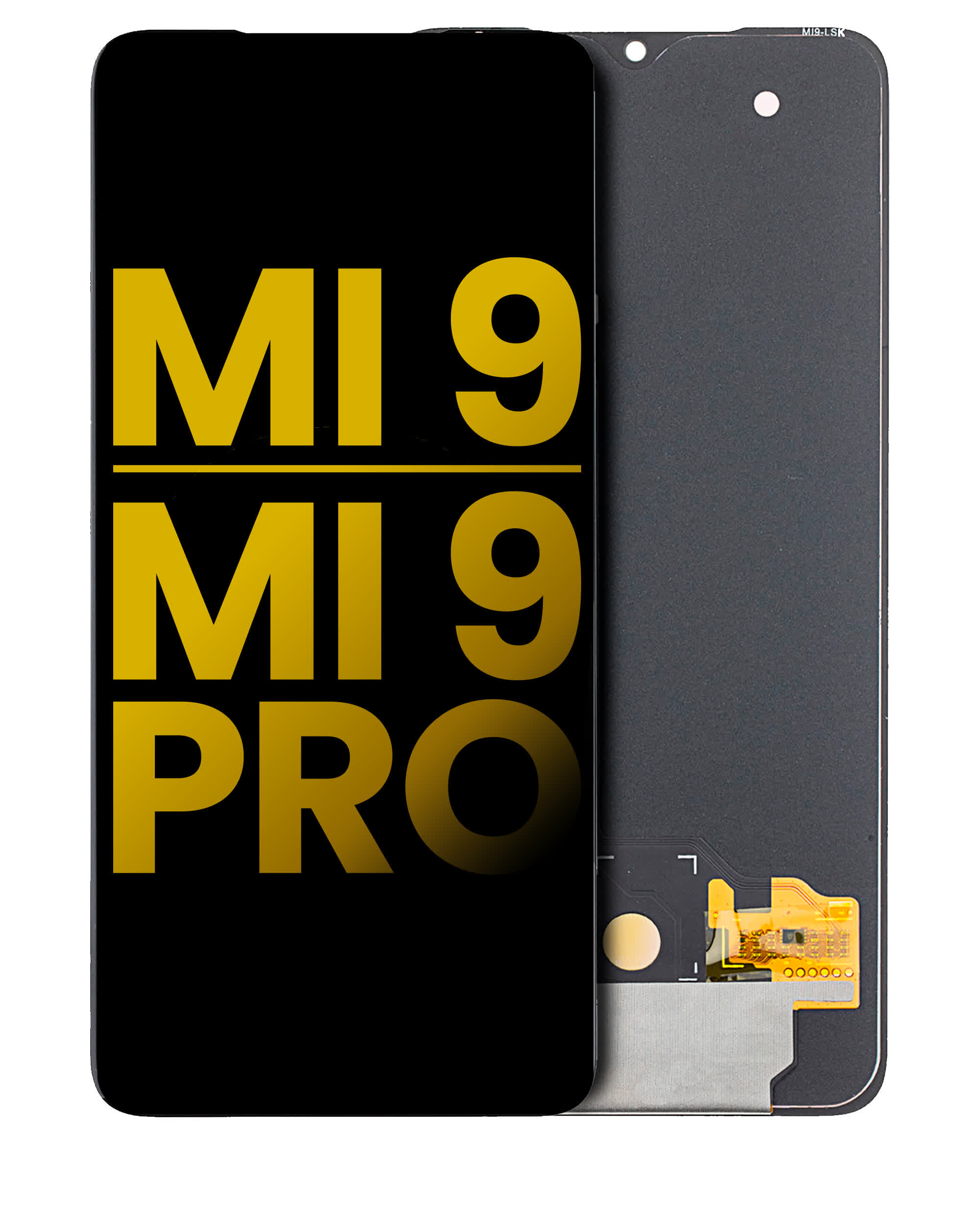 OLED Display ohne Rahmen für Xiaomi Mi 9 / Mi 9 Pro (professionell aufgearbeitet)