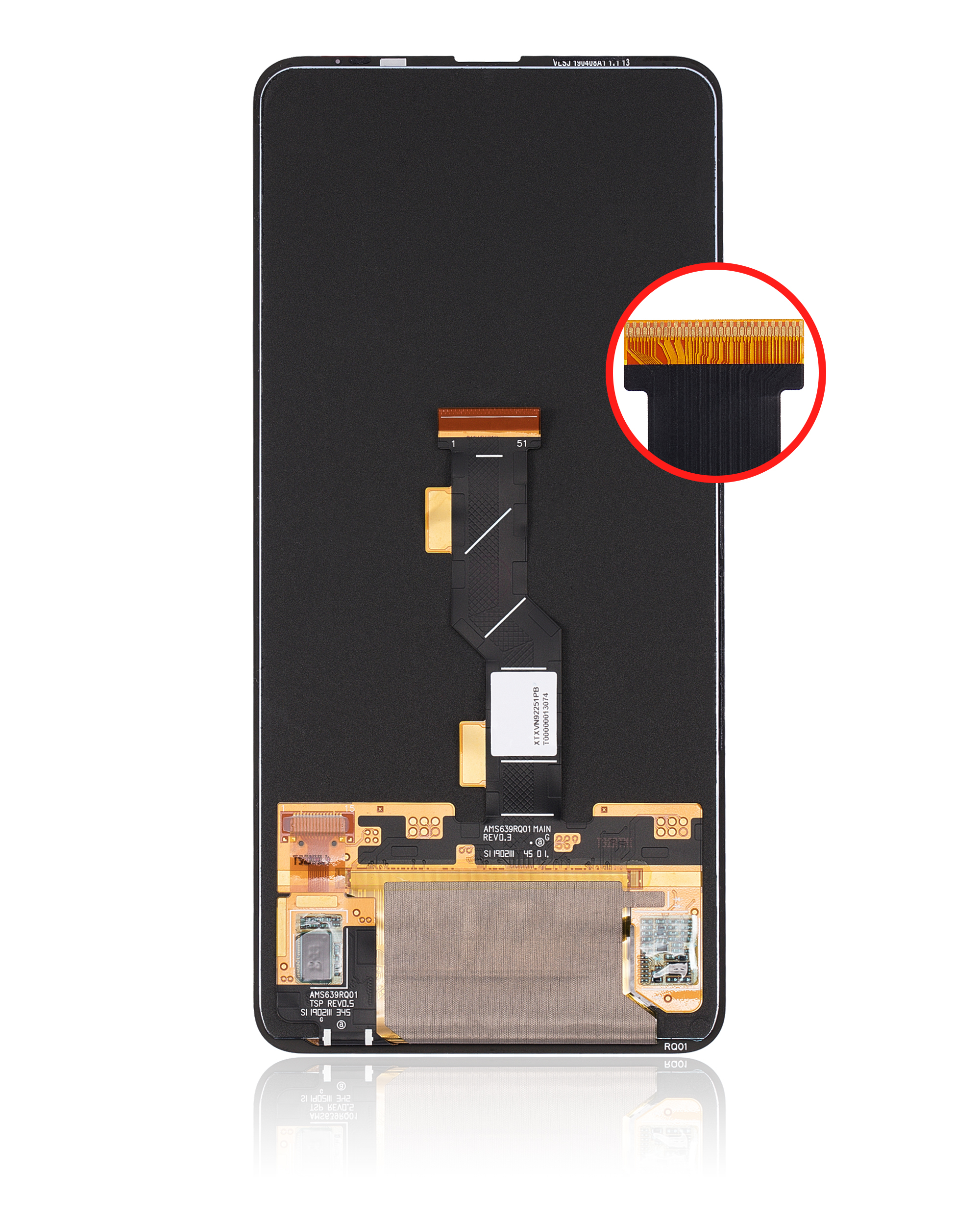 OLED Display ohne Rahmen für Xiaomi Mi Mix 3 (professionell aufgearbeitet) – Bild 4