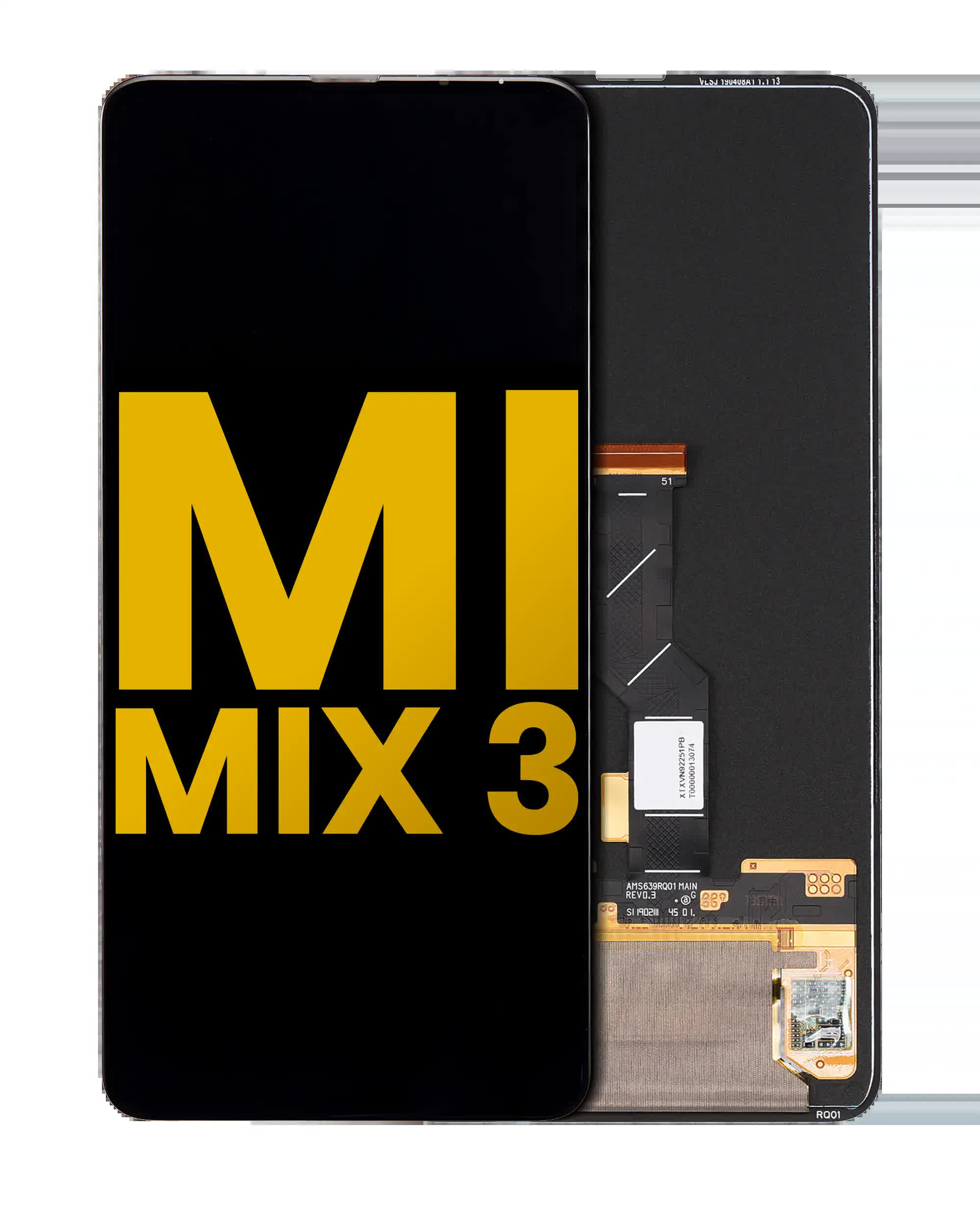 OLED Display ohne Rahmen für Xiaomi Mi Mix 3 (professionell aufgearbeitet)