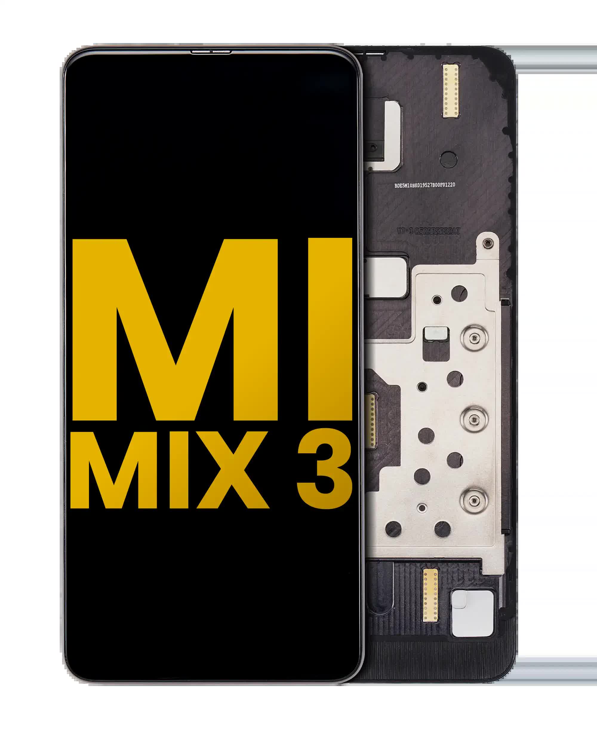 OLED Display mit Rahmen für Xiaomi Mi Mix 3 (professionell aufgearbeitet)