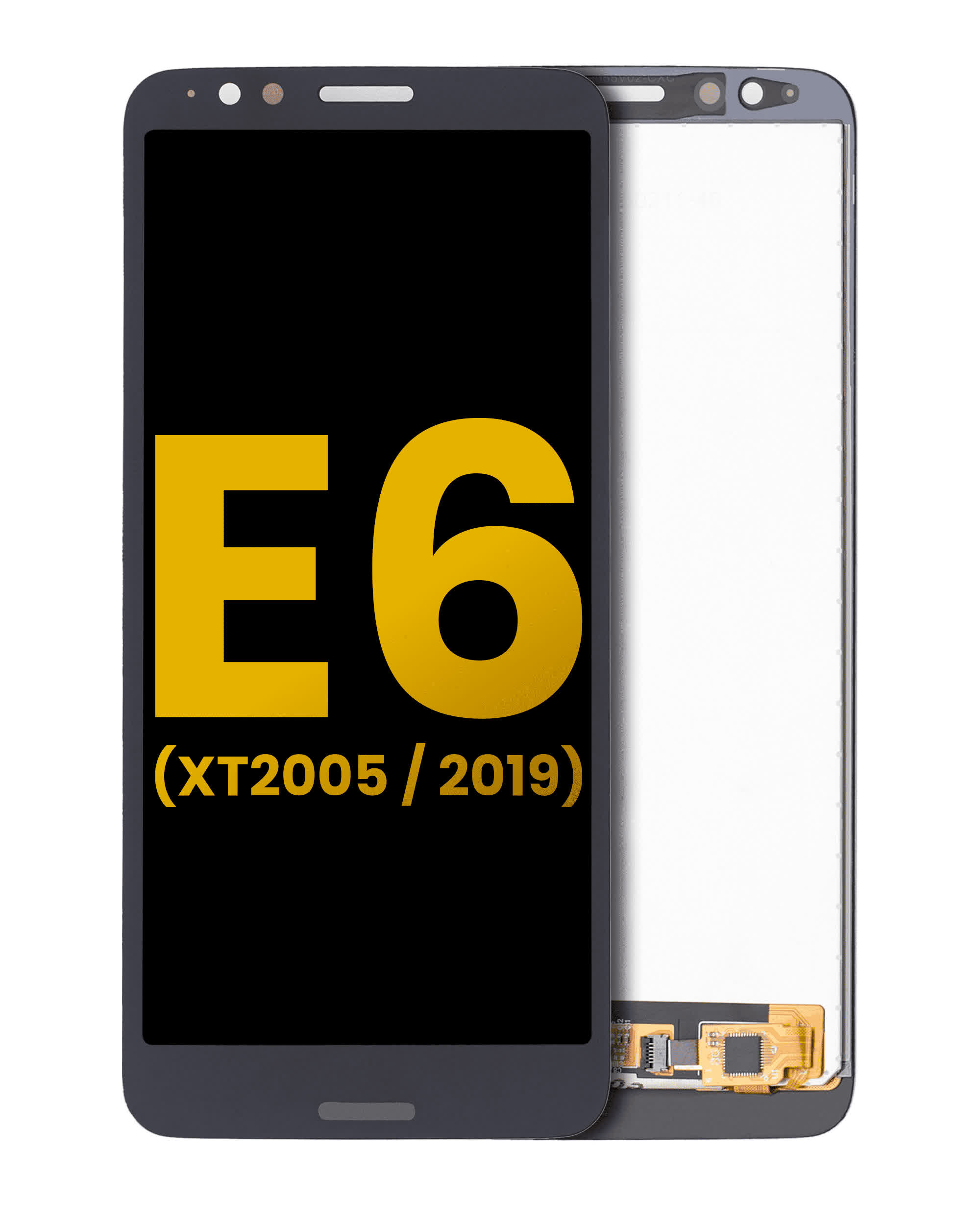 LCD Display ohne Rahmen für Motorola Moto E6 (XT2005 / 2019) (professionell aufgearbeitet)