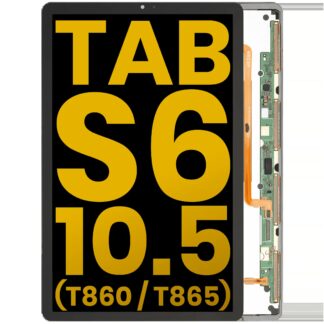 OLED Display ohne Rahmen für Samsung Galaxy Tab S6 10.5" (T860 / T865) (2019) (professionell aufgearbeitet)