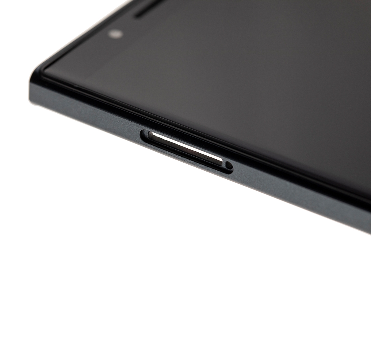 LCD Display mit Rahmen für BlackBerry KEY2 LE / Lite (BBE100 Series) (professionell aufgearbeitet) (Slate) – Bild 3