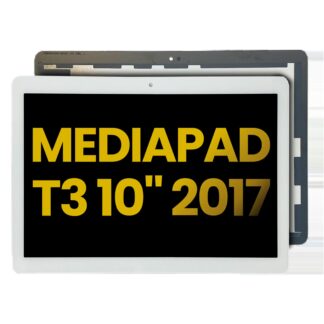 LCD Display ohne Rahmen für Huawei MediaPad T3 10" 2017 (professionell aufgearbeitet) (White (Weiß))