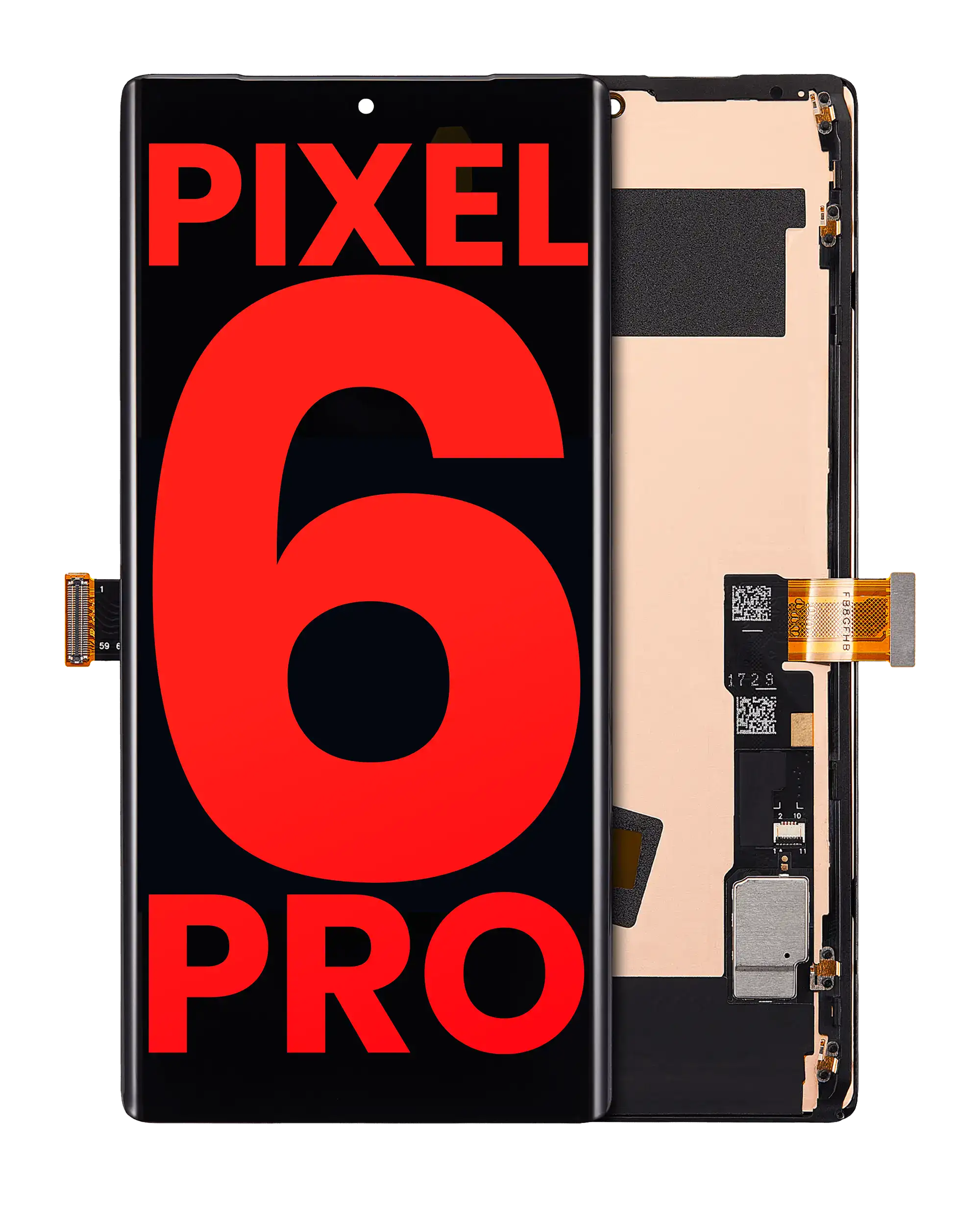OLED Display ohne Rahmen für Google Pixel 2 (Original) (Black (Schwarz)) – Bild 4