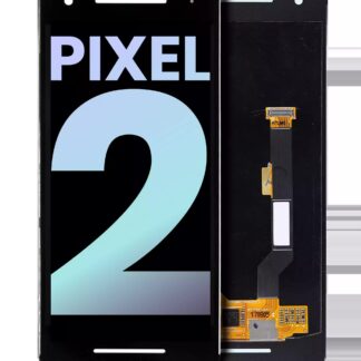 OLED Display ohne Rahmen für Google Pixel 2 (Original) (Black (Schwarz))
