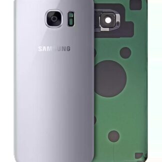 Rückdeckelglas für Samsung Galaxy S7 Edge (Service Pack) (Silver Titanium)