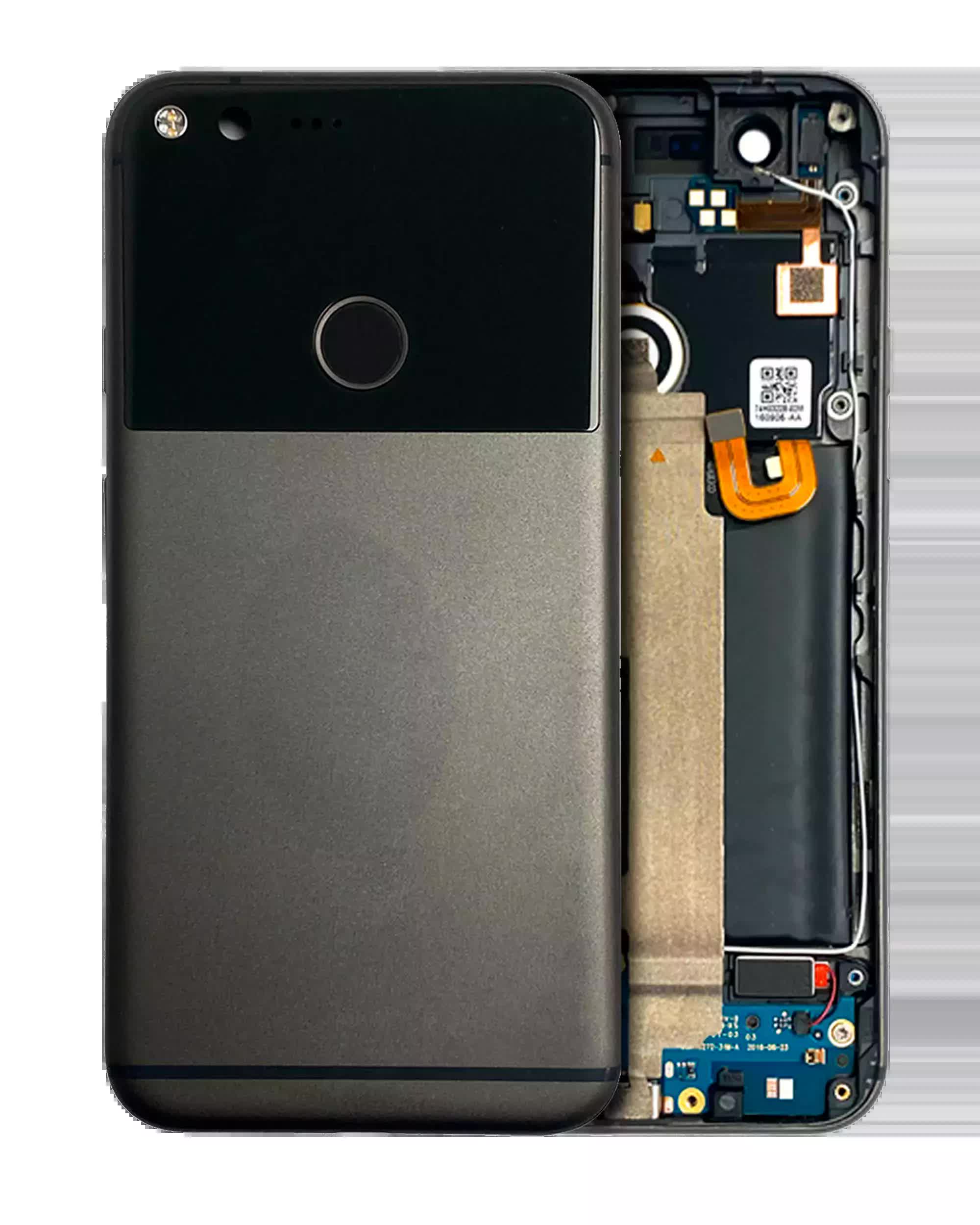 Rückgehäuse für Google Pixel (Original) (Black (Schwarz))