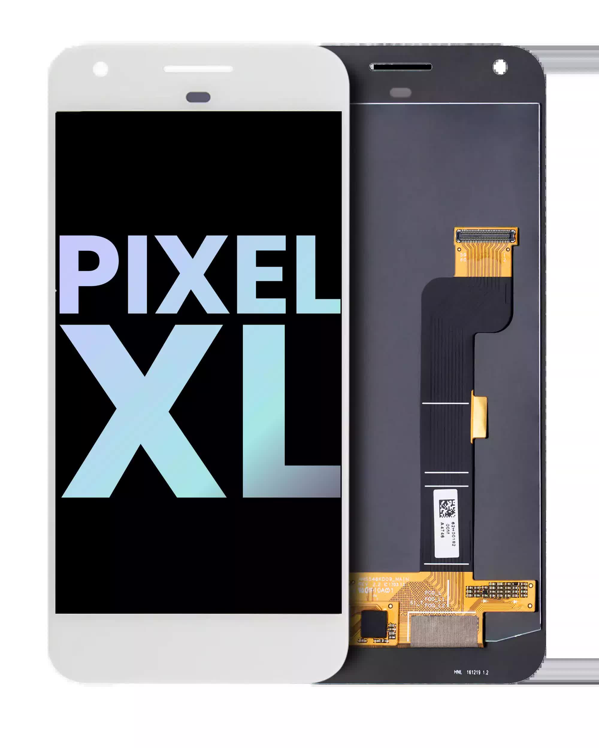 LCD Display ohne Rahmen für Google Pixel XL (Original) (White (Weiß))