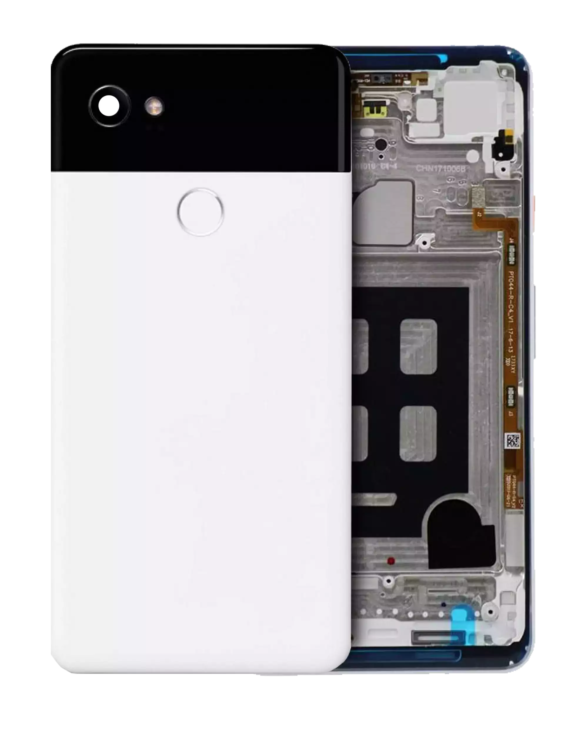 Rückgehäuse für Google Pixel 2 (Original) (Black (Schwarz)) – Bild 3