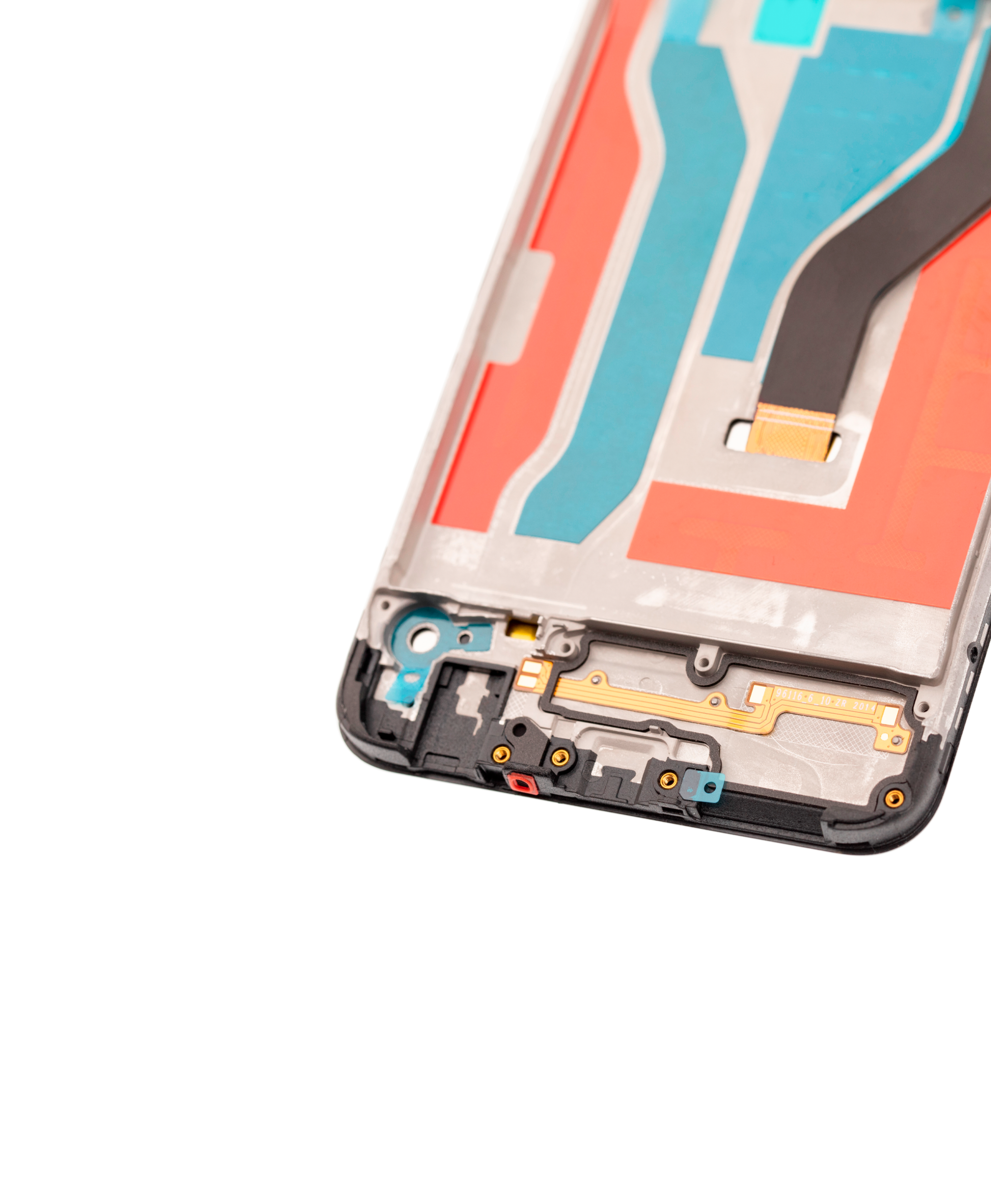 LCD Display mit Rahmen für Samsung Galaxy A10s (A107 / 2019) (professionell aufgearbeitet) – Bild 3