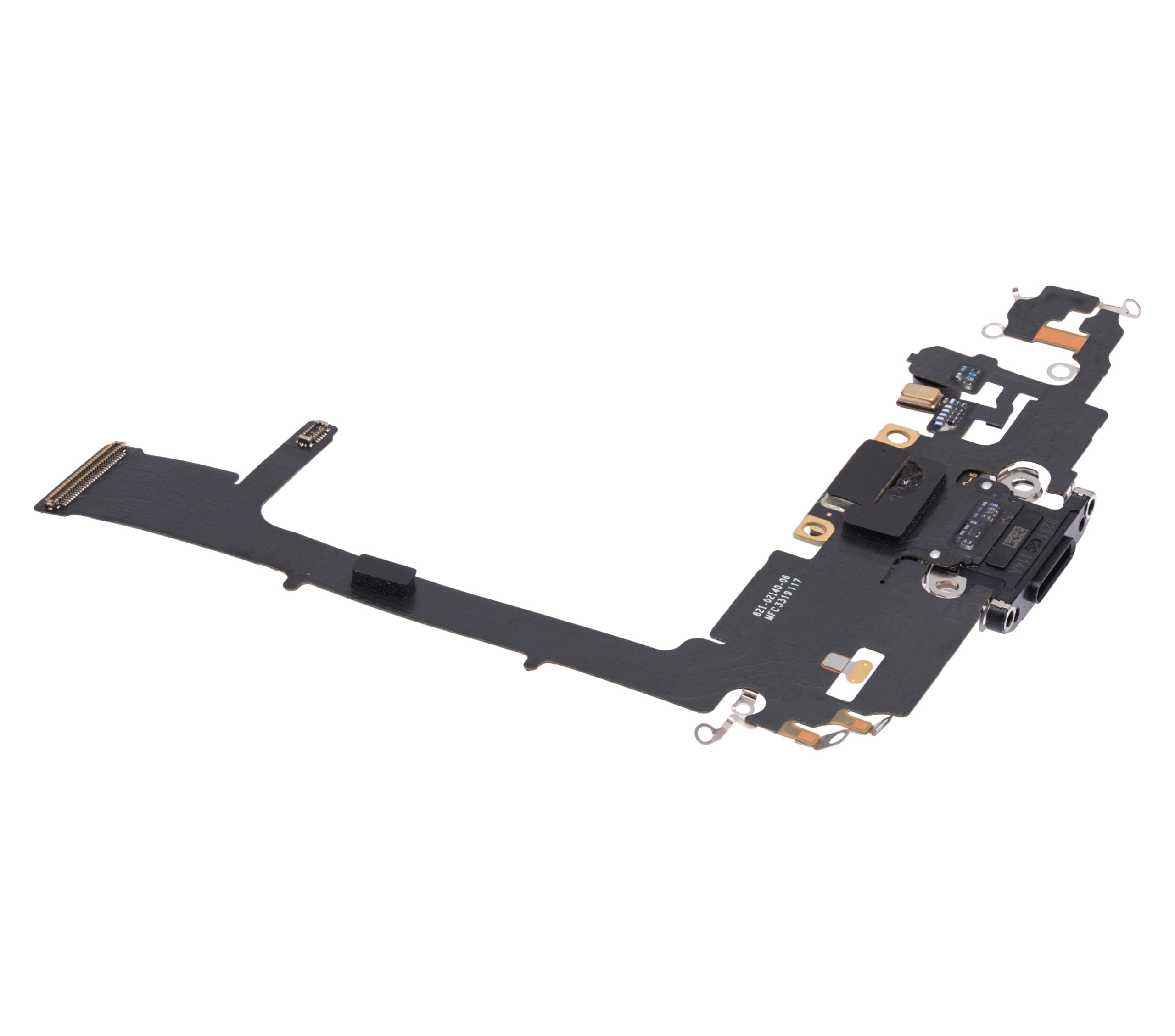 Ladebuchse Flexkabel mit Platine für iPhone 11 Pro (ausgebautes Originalteil) (Space Gray) – Bild 4