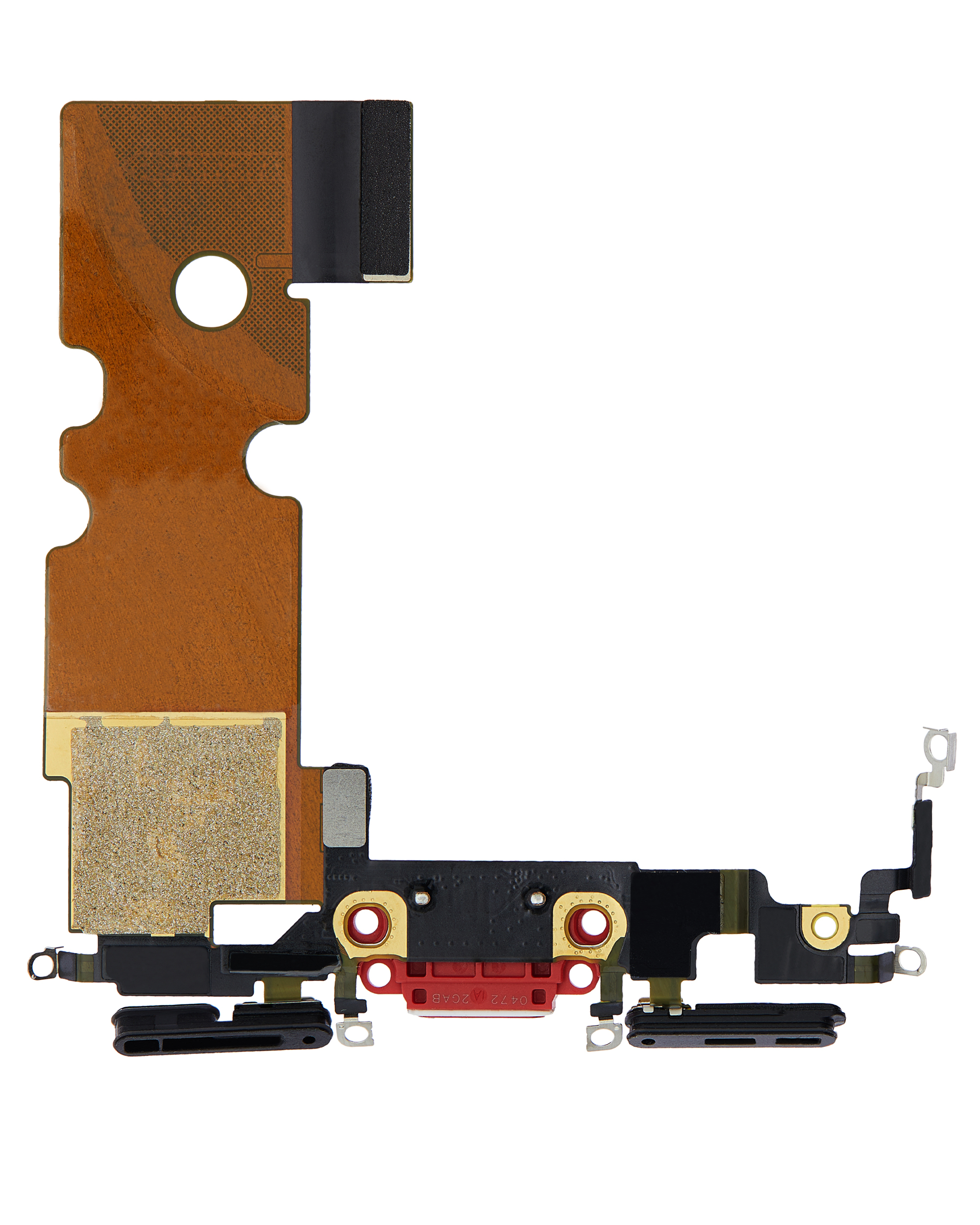 Ladebuchse Flexkabel für iPhone SE (2020) (ausgebautes Originalteil) (Red (Rot)) – Bild 3