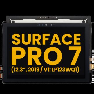 LCD Display mit Touchscreen-Digitizer für Microsoft Surface Pro 7 (Extension Kabel Included) (1866 / Version 1: LP123WQ1) (professionell aufgearbeitet)